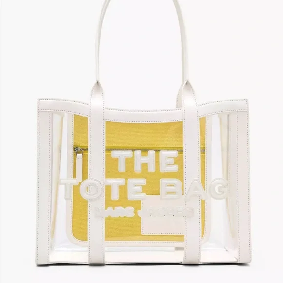 BRAND NEW LARGE THE CLEAR TOTE BAG BY MARC JACOBS! - Picture 3 of 17